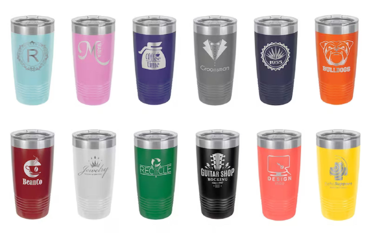 Custom yeti tumblers package