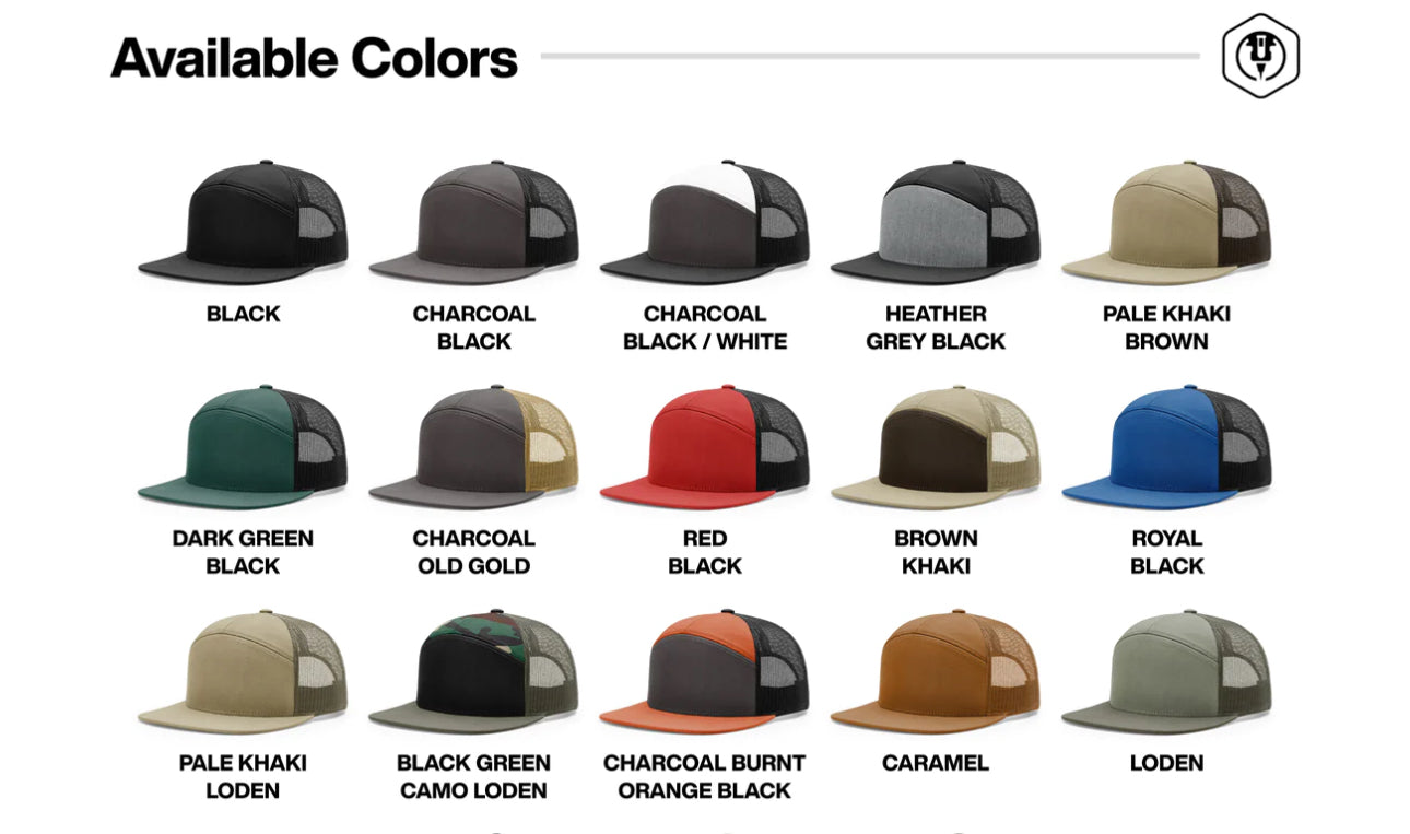 Flat brim hats (bulk)