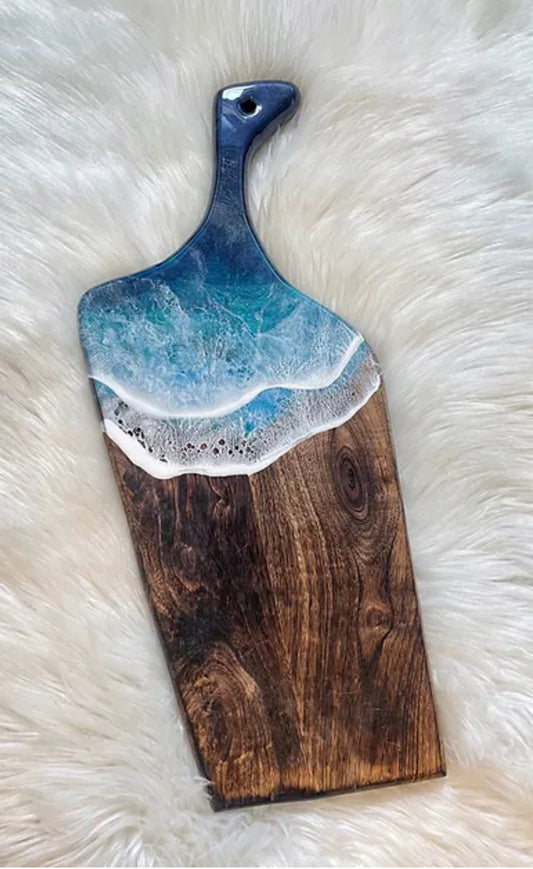 wave/ocean cutting board